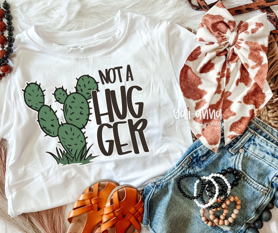 NOT A HUGGER - KIDS TEE/SWEATSHIRT