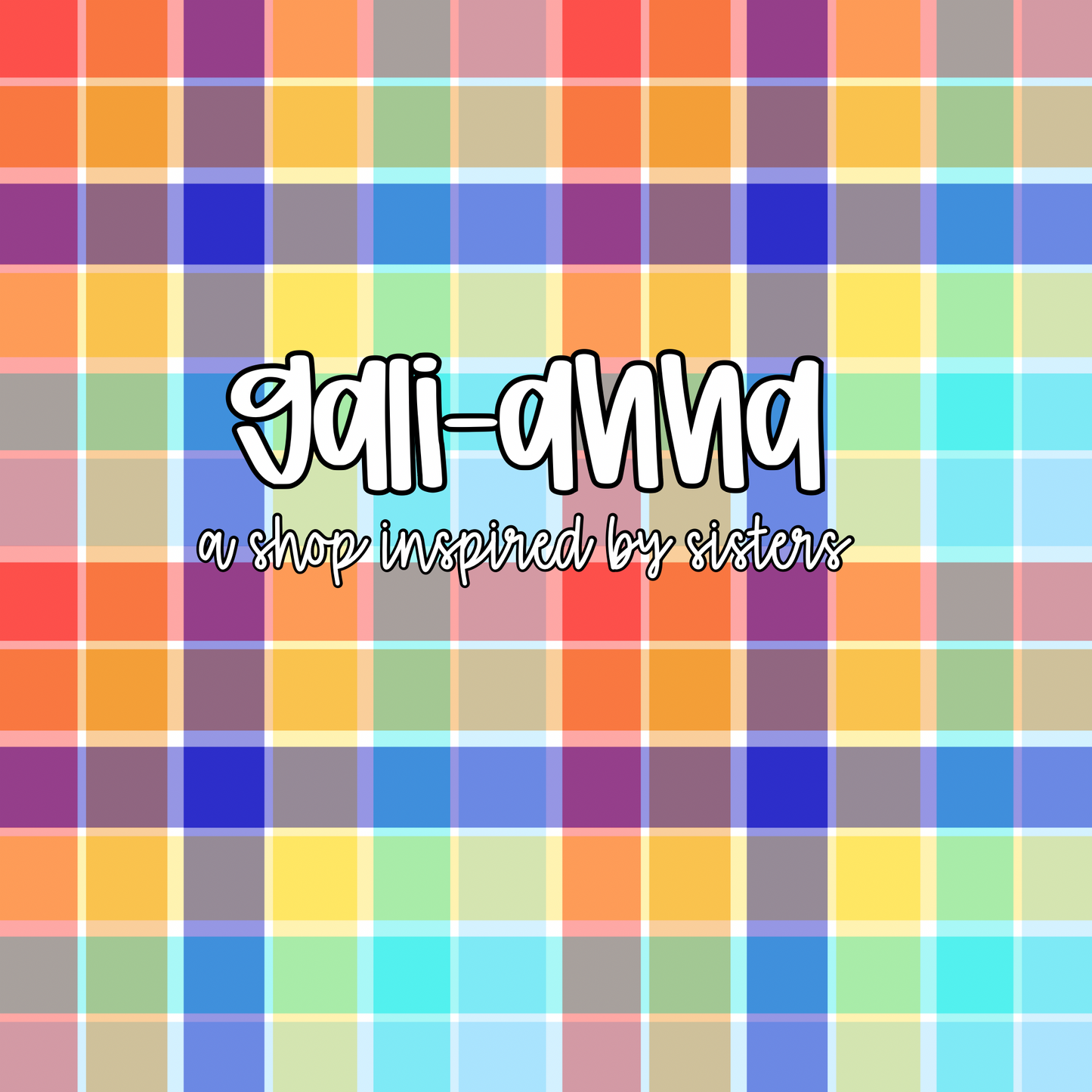 READ ACROSS AMERICA- RAINBOW PLAID COORDINATE