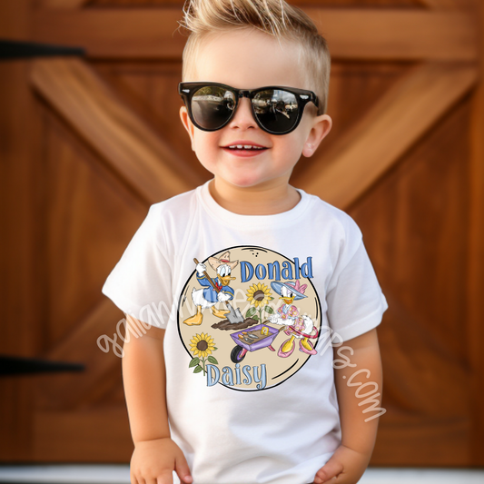 FARMING DUCK PAIR ... KIDS TEE