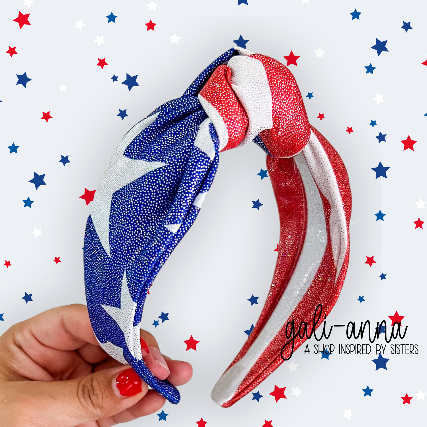 FOJ TWO TONE STARS & STRIPES NANA BAND