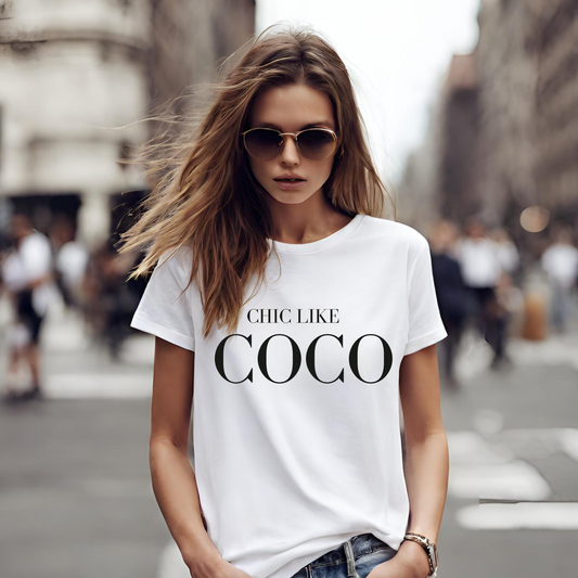 CHIC LIKE COCO ADULT TEE