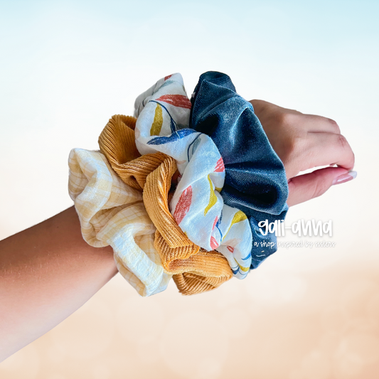 FALL III DROP SCRUNCHIES