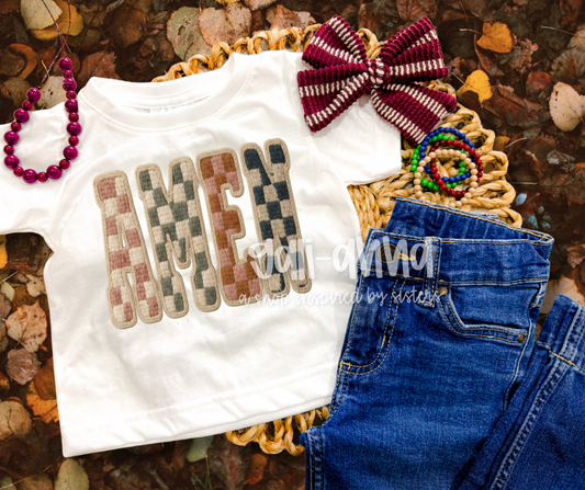 BURGUNDY STRIPED URBAN RIB - NOT SO DAINTY BOW