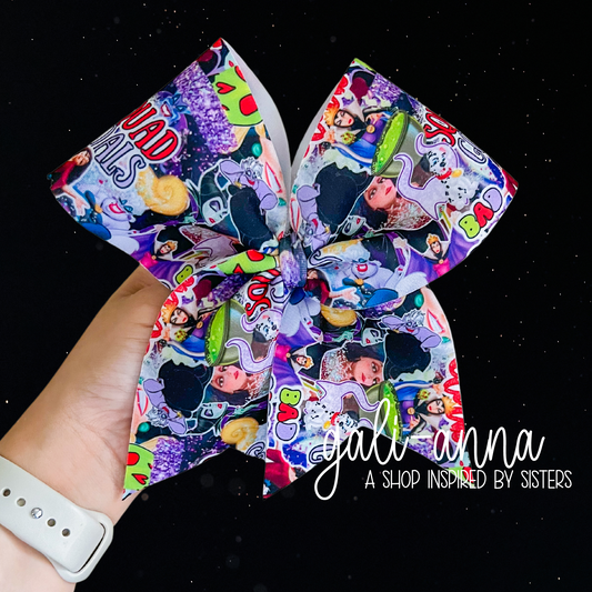 BAD GAL SQUAD CHEER BOW