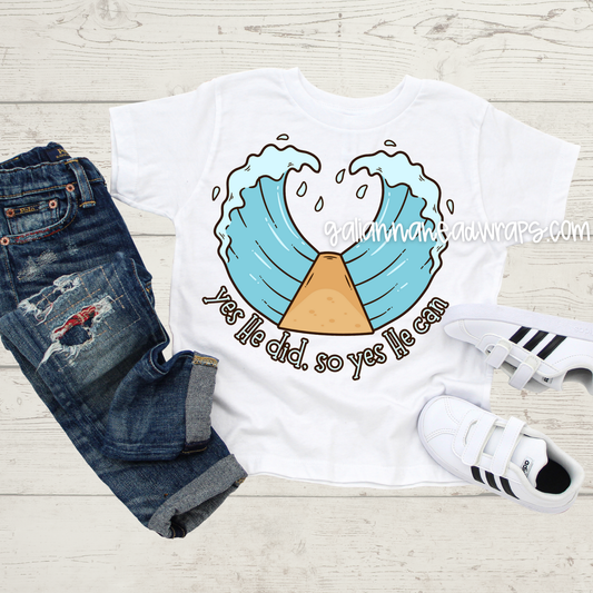 YES HE DID ... KIDS TEE