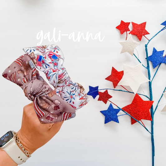 MILITARY/USA -  CUTE BOW BANDS