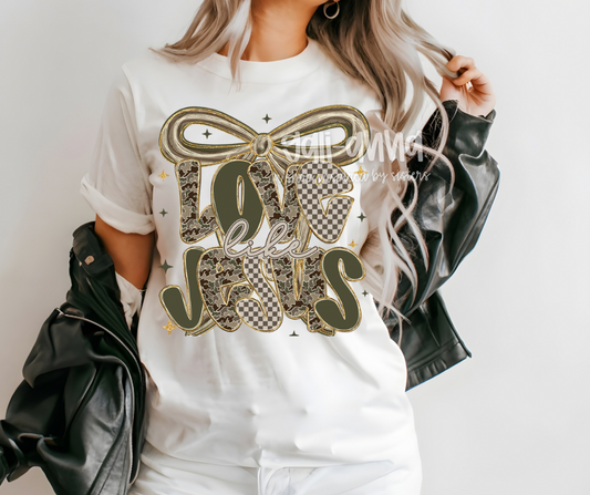 LOVE LIKE JESUS ADULT TEE