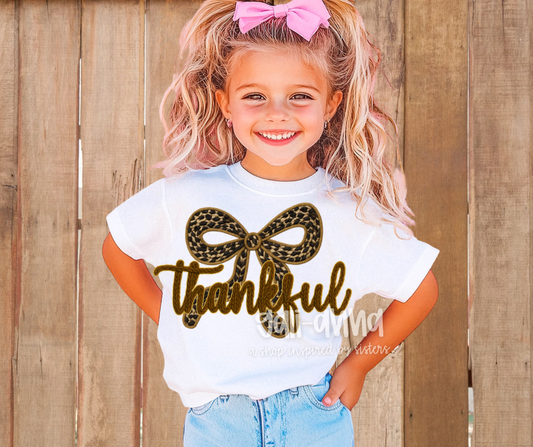 YARN THANKFUL ... KIDS TEE