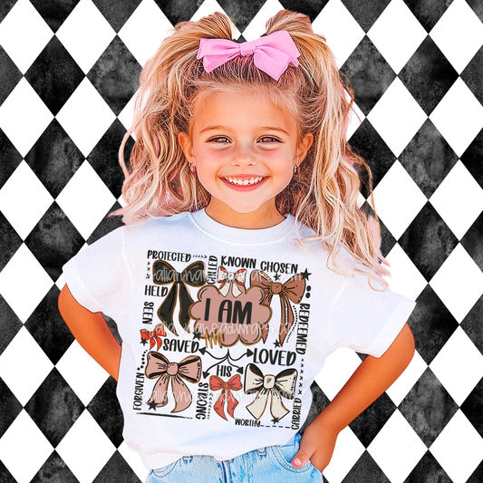 COQUETTE I AM… SAVED - KIDS TEE