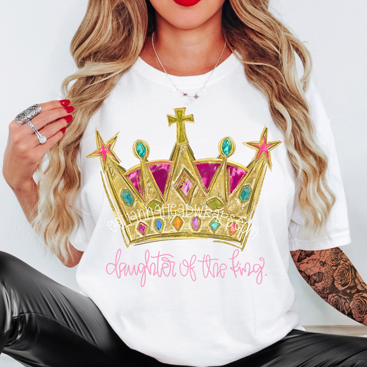 DAUGHTER OF THE KING -  ADULT TEE