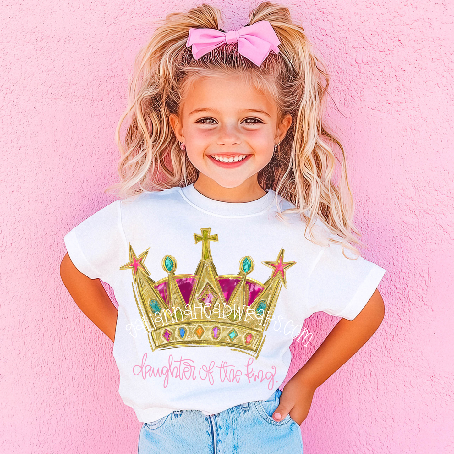 DAUGHTER OF THE KING - KIDS TEE