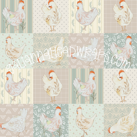 CHICKEN QUILT *LSS