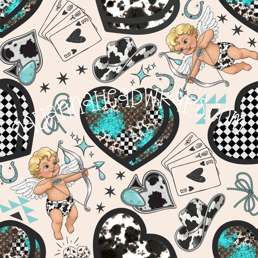 TURQUOISE WESTERN CUPID *LSS