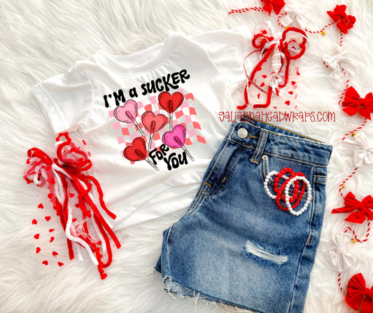I'M A SUCKER FOR YOU - KIDS TEE
