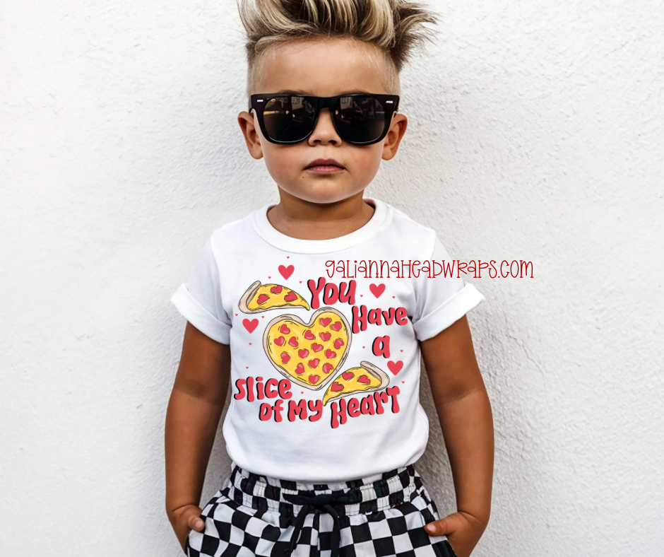 PIZZA MY HEART - KIDS TEE
