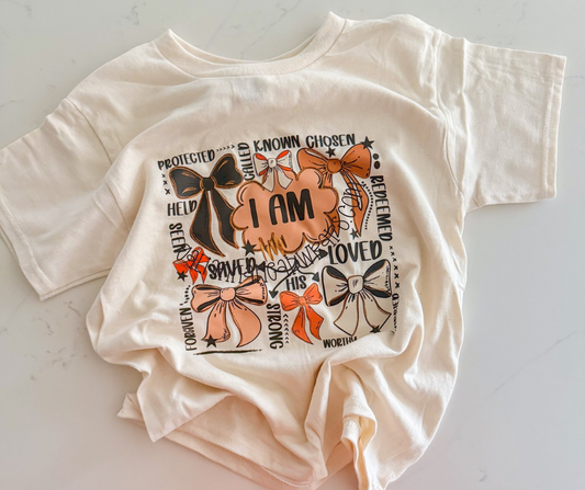 RTS I AM TEE- YXS (5/6) cotton tee