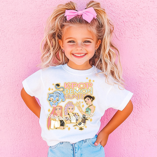 DEMON FIGHTER GLOWING... KIDS TEE