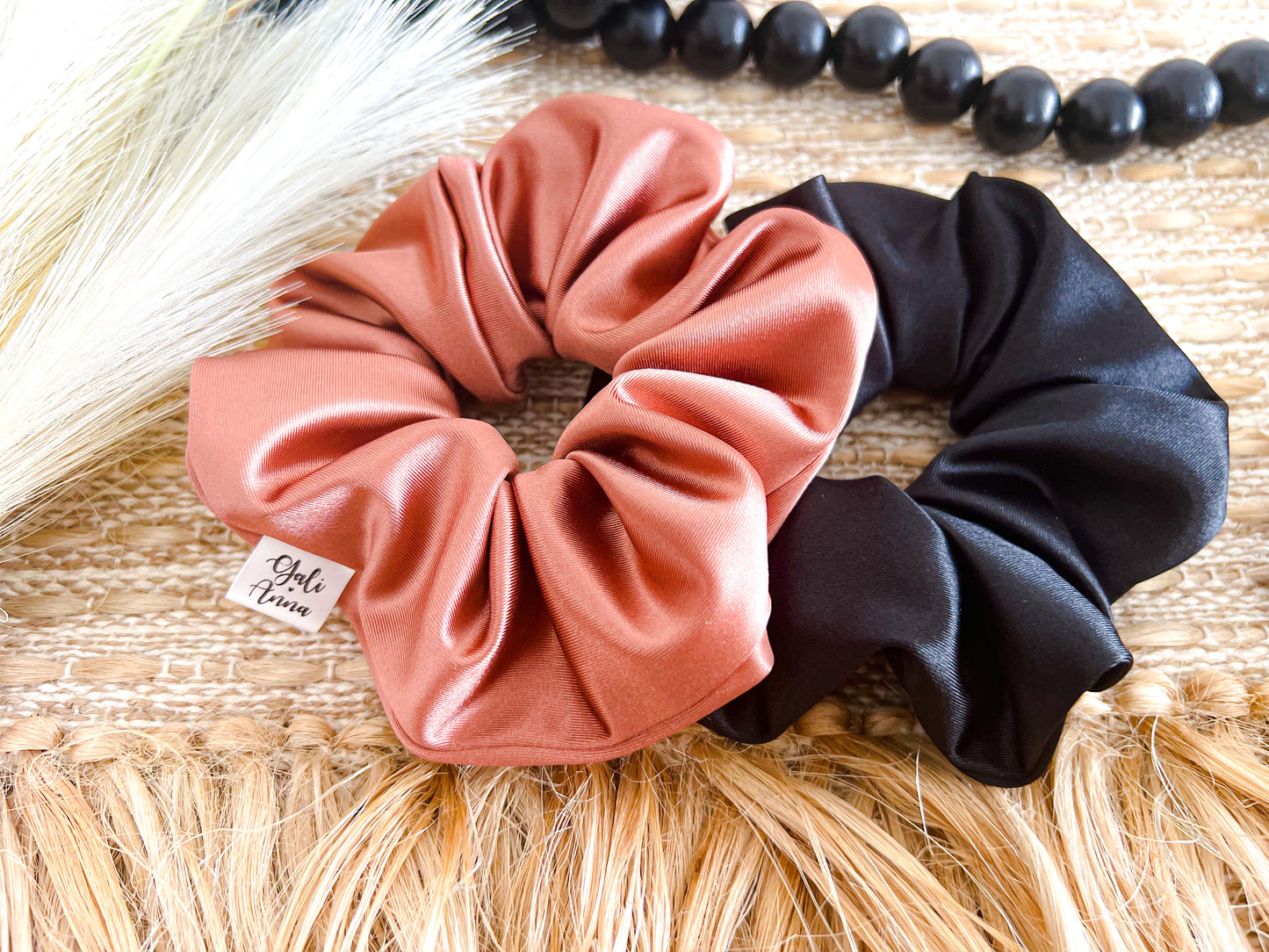 BRIANNA DUO SATIN SCRUNCHIE