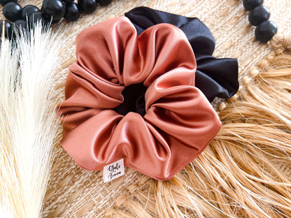 BRIANNA DUO SATIN SCRUNCHIE