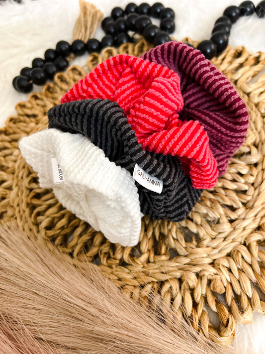 LJ SOLIDS DROP SCRUNCHIES