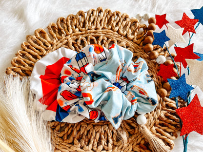 4TH OF JULY DROP SCRUNCHIE