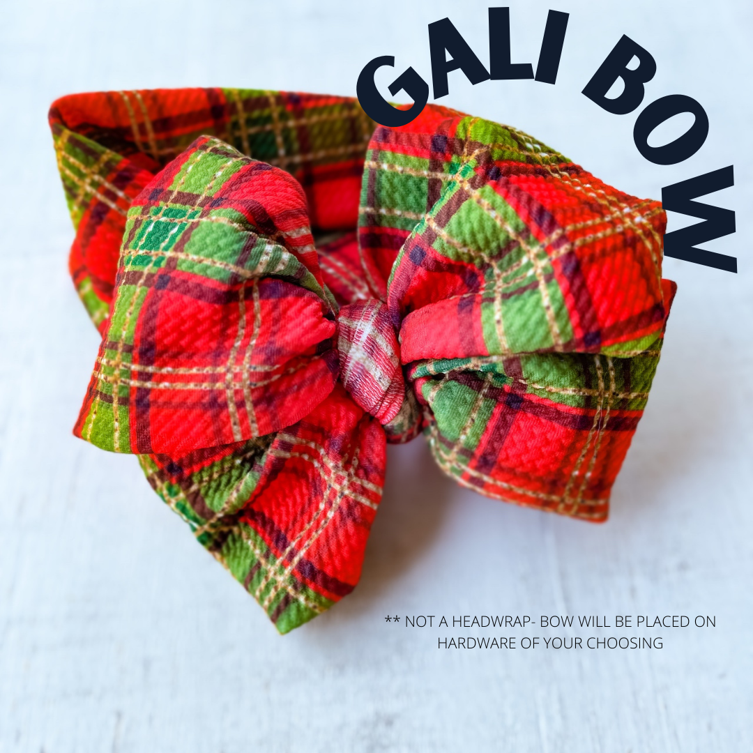 CHRISTMAS WRAPPING- GALI BOW