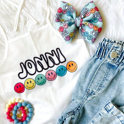 SMILEY NAME BOWS